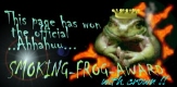 Smoking Frog-Award
